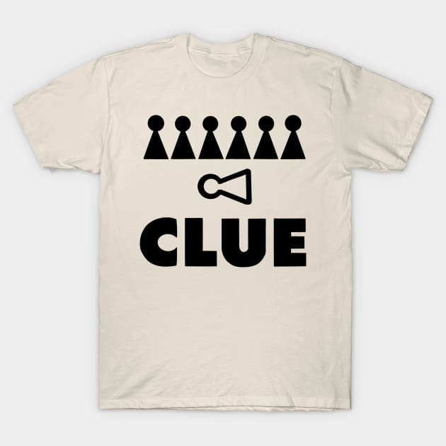 Clue horror T-Shirt by Villages Of Izbor